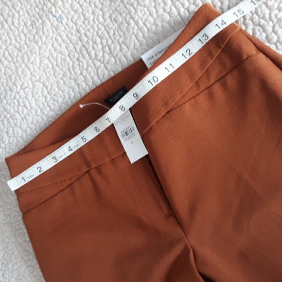 Ann Taylor Factory Sz0 The Straight Curvy Fit Full Length Midrise Straight Pants - Picture 11 of 17